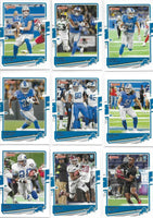 Detroit Lions 2020 Donruss Factory Sealed Team Set Featuring Matthew Stafford and Barry Sanders Plus 5 Rookie Cards
