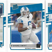 Detroit Lions 2020 Donruss Factory Sealed Team Set Featuring Matthew Stafford and Barry Sanders Plus 5 Rookie Cards