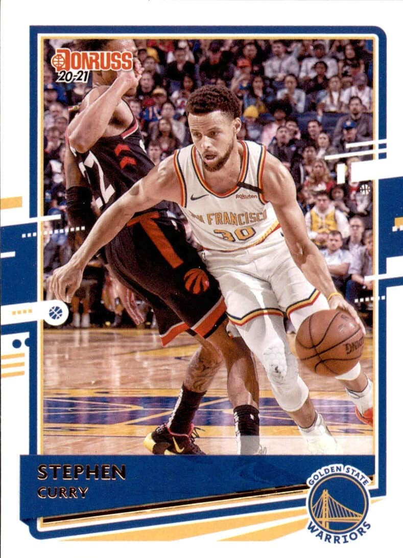 Stephen Curry 2020 2021 Donruss Basketball Series Mint Card #41