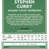 Stephen Curry 2020 2021 Donruss Basketball Series Mint Card #41