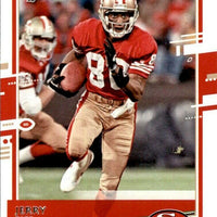 San Francisco 49ers  2020 Donruss Factory Sealed Team Set with a Brandon Aiyuk Rated Rookie card