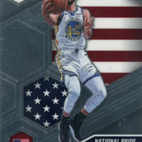 Stephen Curry 2020 2021 Panini Mosaic National Pride Mint Card #249