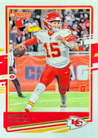 Patrick Mahomes II 2020 Donruss Series Mint Card #1 Kansas City Chiefs
