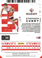 Stephen Curry 2020 2021 Panini Contenders Prospect Ticket Basketball Series Mint Variation Card #1
