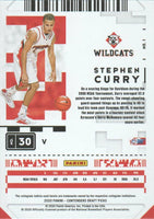 Stephen Curry 2020 2021 Panini Contenders Game Ticket Mint RED Parallel Card #1
