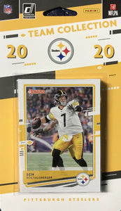 Pittsburgh Steelers 2020 Donruss Factory Sealed Team Set with Chase Claypool Rated Rookie Card #327