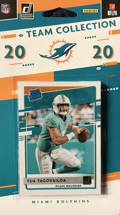 Miami Dolphins 2020 Donruss Factory Sealed Team Set Featuring Tua