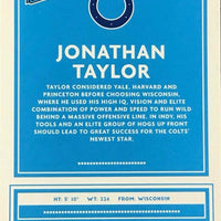 Indianapolis Colts 2020 Donruss Factory Sealed Team Set with Jonathan Taylor and Michael Pittman Rated Rookie