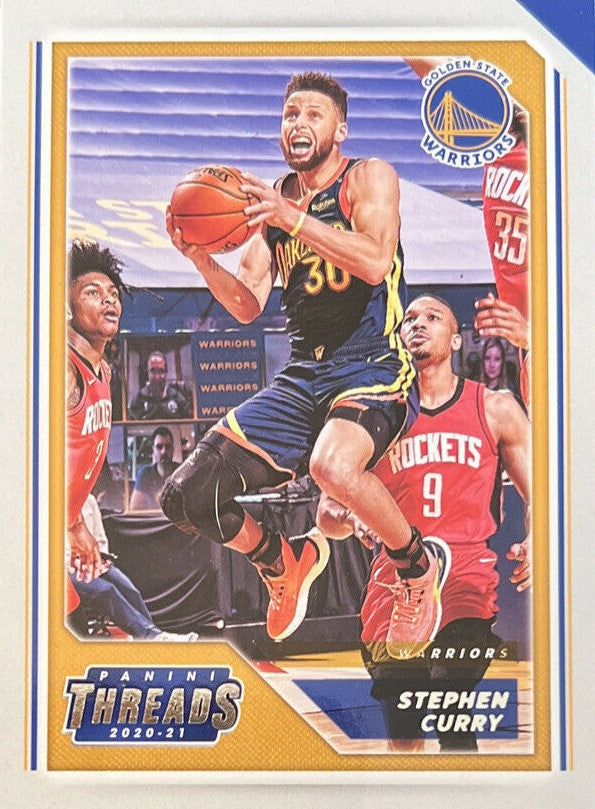 Stephen Curry 2020 2021 Panini Chronicles Threads Series Mint Card #79