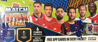 2020 2021 Topps UEFA Champions League Match Attax EXTRA Edition Soccer 30 Pack Display Box with 30 Shiny Cards
