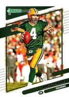 Green Bay Packers 2021 Donruss Factory Sealed Team Set with Aaron Rodgers, Brett Favre and 3 Rookies Plus
