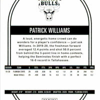 Chicago Bulls 2020 2021 Hoops Factory Sealed Team Set with Patrick Williams Rookie card #228