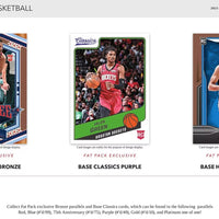 2021 2022 Panini Chronicles NBA Basketball Series Sealed Hanger Pack with 30 Cards including EXLUSIVES