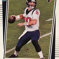 Houston Texans 2021 Donruss Factory Sealed Team Set with a Rated Rookie Card of Davis Mills
