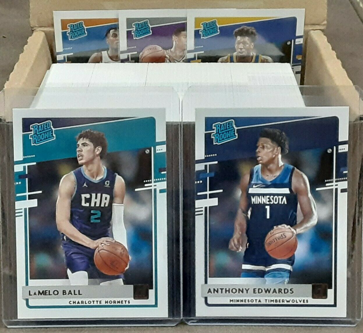 2020 2021 Donruss NBA Basketball Series Complete Mint 250 Card Set with  LaMelo Ball Rookie Card