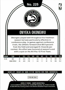 Atlanta Hawks 2020 2021 Hoops Factory Sealed Team Set with Rookie Cards of Onyeka Okongwu and Skylar Mays