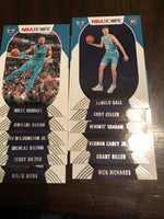 Charlotte Hornets 2020 2021 Hoops Factory Sealed Team Set with a Rookie Card of LaMelo Ball 223
