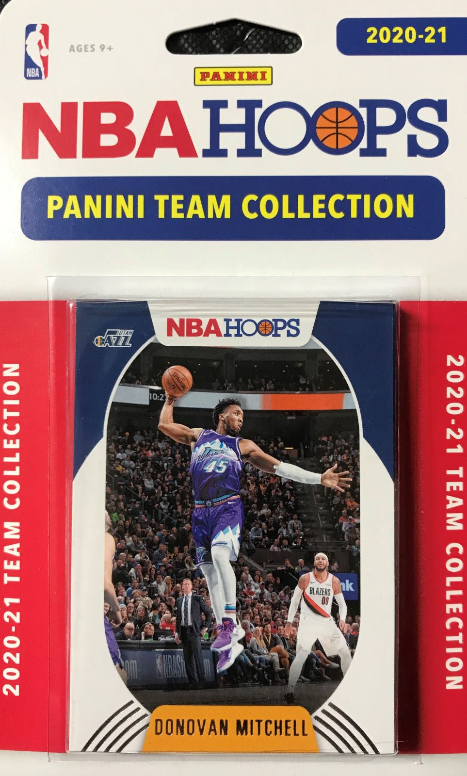 Utah Jazz 2020 2021 Hoops Factory Sealed Team Set with Rookie cards of Udoka Azubuike and Elijah Hughes