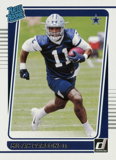 Marion Barber Autographed Card Cowboys No COA 