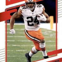 Cleveland Browns 2021 Donruss Factory Sealed Team Set with a Rated Rookie Card of Jeremiah Owusu-Koramoah