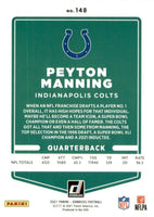 Indianapolis Colts 2021 Donruss Factory Sealed Team Set with Peyton Manning and 3 Rated Rookies
