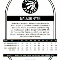 Toronto Raptors 2020 2021 Hoops Factory Sealed Team Set with a Rookie card of Malachi Flynn