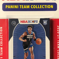 Minnesota Timberwolves 2020 2021 Hoops Factory Sealed Team Set with a Rookie card of Anthony Edwards