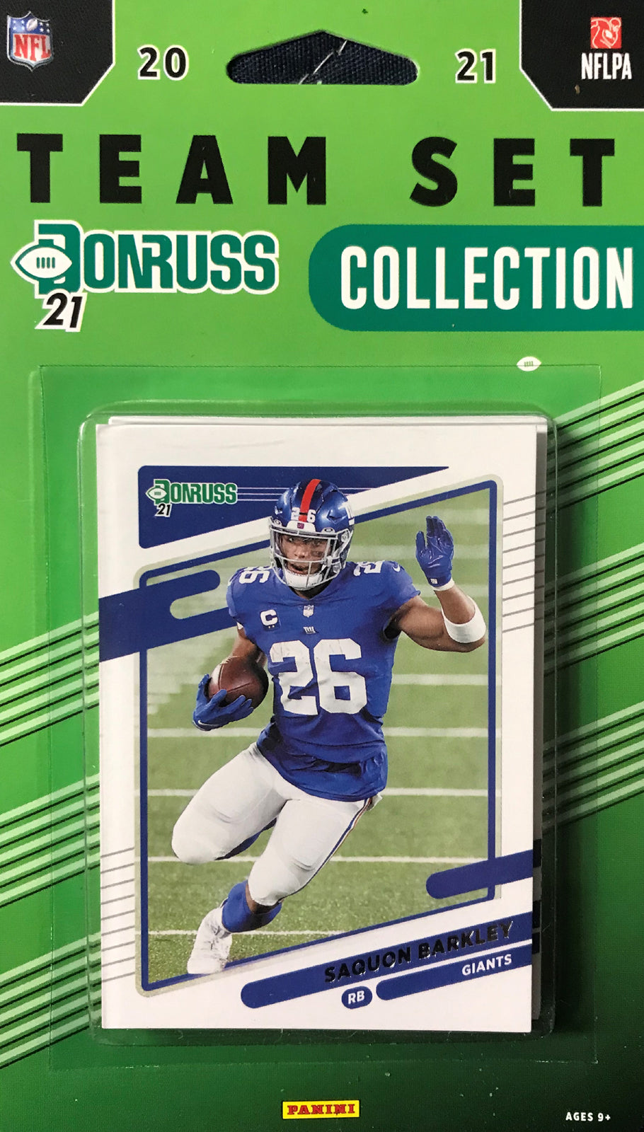 : 2020 Legacy Football #59 Saquon Barkley New York Giants  Official NFL Trading Card by Panini America : Collectibles & Fine Art