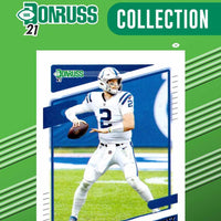 Indianapolis Colts 2021 Donruss Factory Sealed Team Set with Peyton Manning and 3 Rated Rookies
