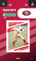 San Francisco 49ers  2021 Donruss Factory Sealed Team Set with a Rated Rookie card of Trey Lance #254
