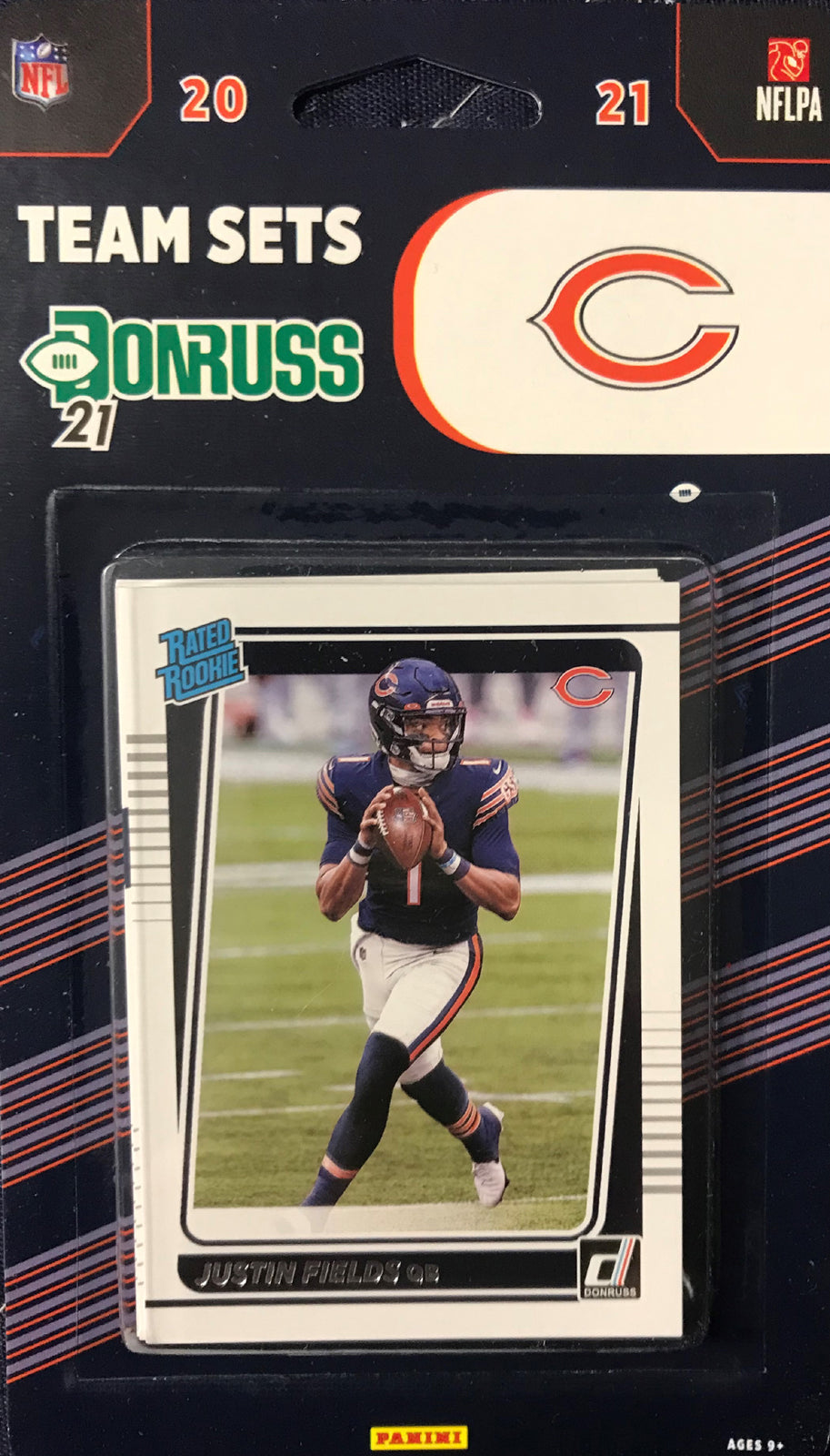 : Chicago Bears Cards: Justin Fields, David Montgomery