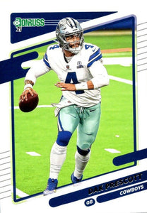 Dallas Cowboys 2021 Donruss Factory Sealed Team Set with a Rated Rookie Card of Micah Parsons #331