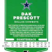 Dak Prescott  2021 Donruss Series Mint Card #187