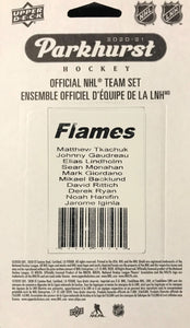 Calgary Flames 2020 2021 Upper Deck PARKHURST Factory Sealed Team Set