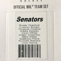 Ottawa Senators  2020 2021 Upper Deck PARKHURST Factory Sealed Team Set
