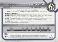Aaron Judge 2022 Topps BOWMAN Series Mint Card #2
