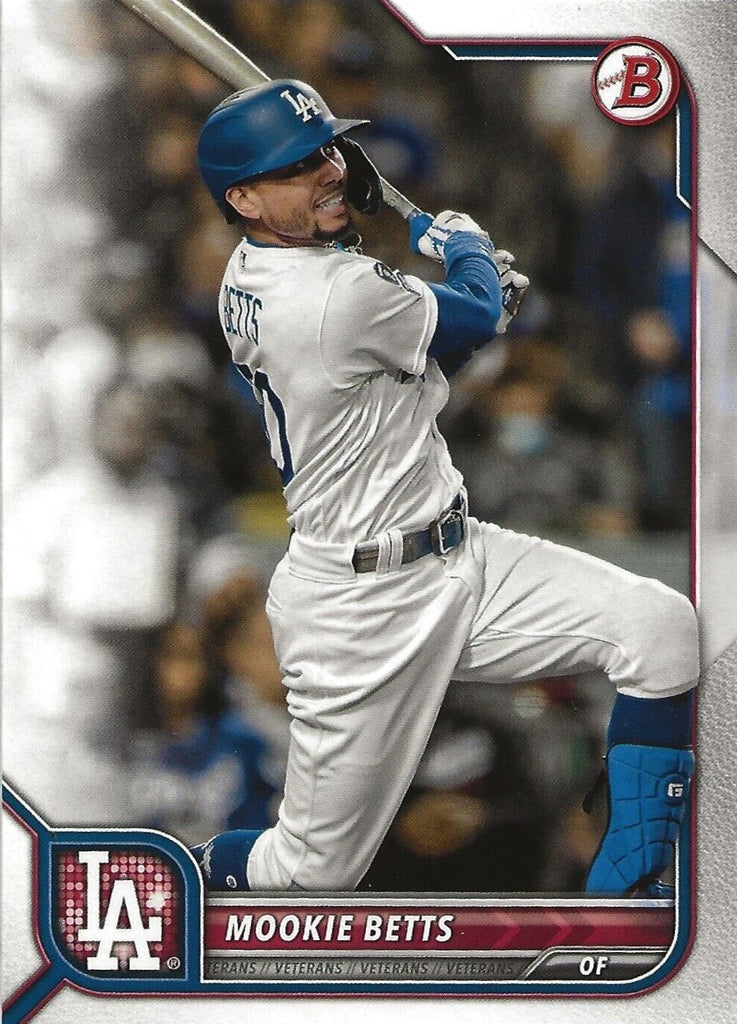Los Angeles Dodgers 2022 Bowman (made by Topps) Series 9 Card Team Set