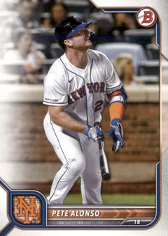 New York Mets 2022 Bowman 8 Card Team Set made by Topps with Pete