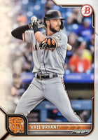 San Francisco Giants 2022 Bowman (made by Topps) Series 10 Card Team Set with Top Prospects
