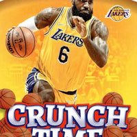 LeBron James 2022 2023 Panini Donruss Crunch Time Series Mint Insert Card #10