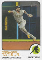 San Diego Padres 2022 Topps HERITAGE 9 Card Team Set with Fernando Tatis Jr. Plus
