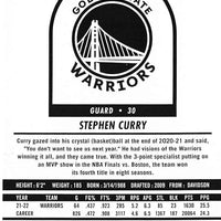 Stephen Curry 2022 2023 Hoops Basketball Series Mint Tribute Card #294