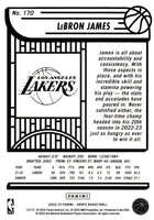 LeBron James 2022 2023 Hoops Series Mint Card #170
