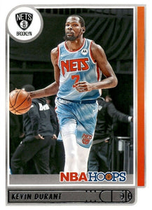 Kevin Durant 2021 2022 Panini Hoops Basketball Series Mint Card #87