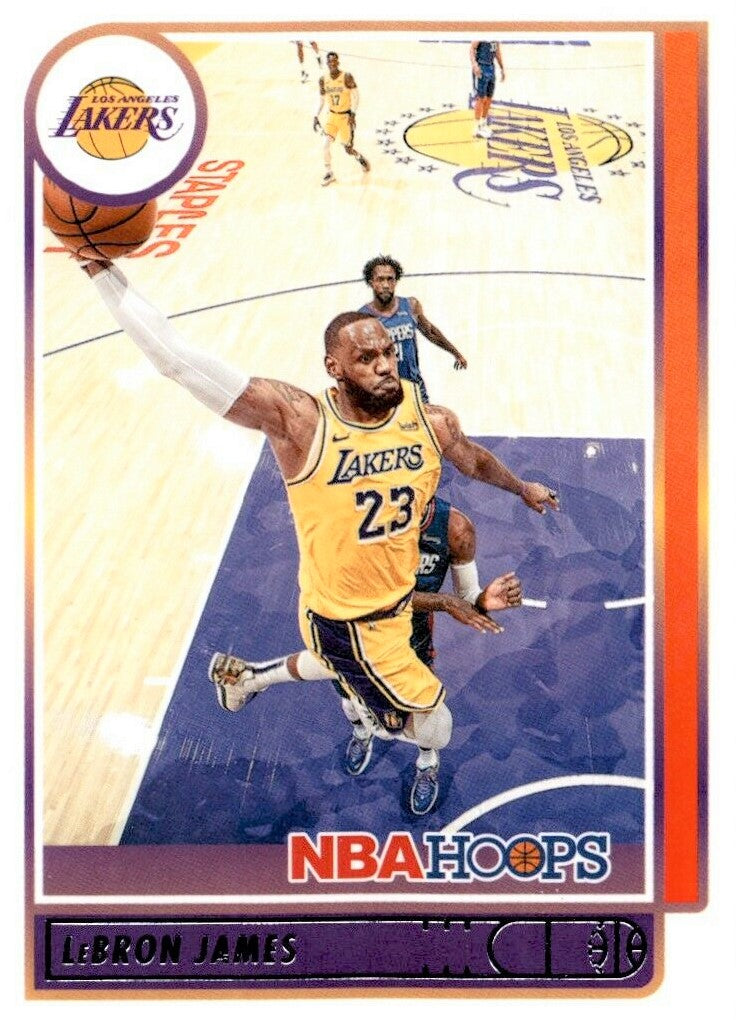 LeBron James 2021 2022 Hoops Series Mint Card #136