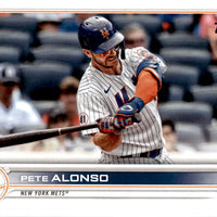 New York Mets 2022 Topps Complete Mint Hand Collated 20 Card Team Set Featuring Pete Alonso and Jacob deGrom Plus Rookie Cards and Others