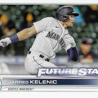 Seattle Mariners 2022 Topps Complete Mint Hand Collated 22 Card Team Set with Cal Raleigh Rookie Card #277 and Future Stars Plus