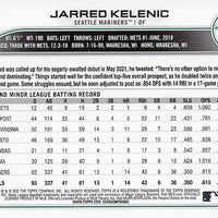 Seattle Mariners 2022 Topps Complete Mint Hand Collated 22 Card Team Set with Cal Raleigh Rookie Card #277 and Future Stars Plus