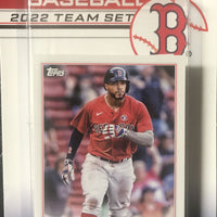 Boston Red Sox 2022 Topps Factory Sealed 17 Card Team Set