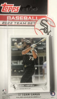 Chicago White Sox 2022 Topps Factory Sealed 17 Card Team Set
